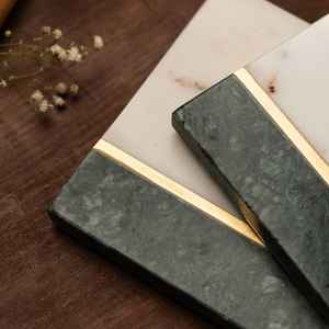 FAIZA CRAFT <b>Marble</b> <b>Coasters</b> Set Home Decor High Selling New Design Modern Luxury Eco-Friendly Table <b>Coasters</b> High Recommended - Product Image 2