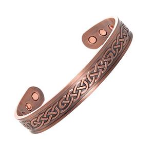 Floral Elegant <b>Copper</b> <b>Bracelets</b> <b>for</b> <b>Men</b> and Women Use Good Seller <b>Copper</b> Plated Hot Seller <b>Copper</b> <b>Bracelet</b> Customer Packing - Product Image 1