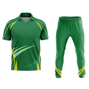Uniformes de cricket, meilleur design, haute qualité, les plus populaires, nouvelle mode, taille ajustable, respirant, 100% polyester, pour hommes - Product Image 2
