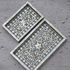 Juego de bandejas para servir de acero inoxidable dorado y plateado de dos piezas, estilo caja de embalaje para hoteles y restaurantes, tamaño de restaurante - Product Image 5