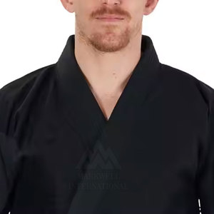 Pakistán fabricado bajo precio alta calidad transpirable y secado rápido poliéster/algodón BJJ GI uniforme nuevo estilo al por mayor - Product Image 6
