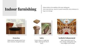 Decorative Pine <b>Wood</b> <b>Post</b> <b>Cap</b> Flat Top <b>for</b> Newel Fence or Stair <b>Posts</b> - Product Image 5