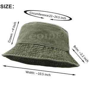 Sombreros de Pescador de Algodón para Adultos, Estilo Nuevo, Sombreros de Pescador con Estampado Personalizado, Sombreros de Pescador Casuales al por Mayor - Product Image 2