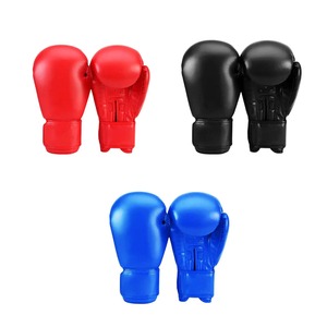 Guantes de boxeo de cuero dorado para adultos, bolsa de boxeo de muñeca de cuero PU, guantes de enfoque para Kickboxing, Lucha, deportes, Fitness, combate - Product Image 1