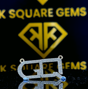 Personalizado 18K oro rosa S925 plata esterlina hombres Hip Hop colgante con VVS Moissanite Iced cadena fiestas Chic 18K oro rosa encantos - Product Image 4