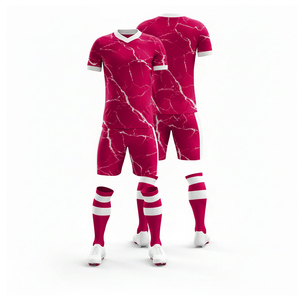 Camiseta de Fútbol de Poliéster 100% de Secado Rápido, la Más Popular - Product Image 6