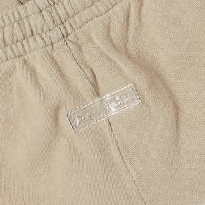 High Quality Women Vintage <b>Plain</b> Knit Shorts Custom Logo 100% Cotton Elastic Waist Women Shorts Custom Casual Shorts Unisex - Product Image 6
