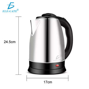 2 Liters <b>Portable</b> Electric <b>Coffee</b> <b>Maker</b> Tea Kettle Stainless Steel 304 Material 1500W Power CB Certified Jug Teapot Colored" - Product Image 4
