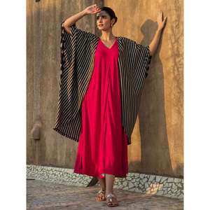 Chaleco con superposición de madera de palisandro para mujer - Product Image 1