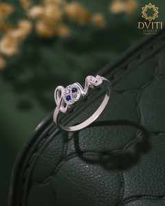 Anillo fino de plata para mujer con estilo indio original hecho para aniversario o regalo - Product Image 2