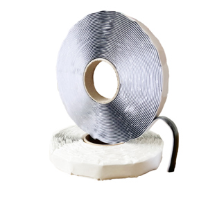 Ruban d'étanchéité en butyle imperméable de 26 pieds, corde en caoutchouc polymère moderne avec colle noire pour sceller les murs des bâtiments - Product Image 3