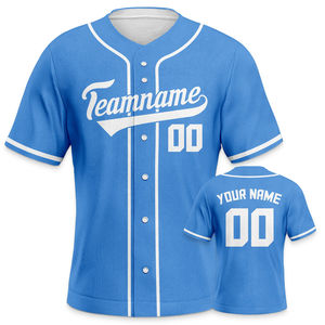 Maillot de baseball personnalisé avec logo et nom, vente en gros, sublimation solide, pour adultes, vêtements de baseball et de softball, maillots de baseball 100% polyester - Product Image 6