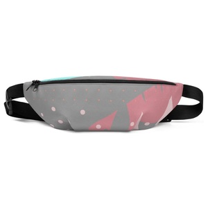 Personalizar la impresión del logotipo al aire libre con estilo Unisex lindo impermeable Bum Hip Bag poliéster correr mujeres deporte cintura riñonera - Product Image 2