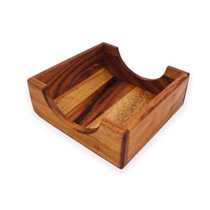 Servilletero de Madera de Excelente Calidad para el Hogar, Restaurantes, Hoteles o Servicios de Catering, Disponible para Suministro al por Mayor - Product Image 1
