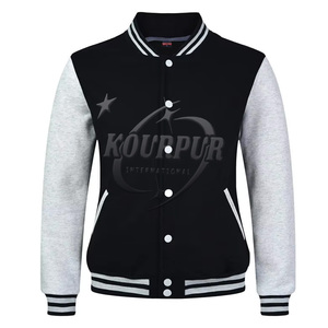 Chaqueta Bomber para hombre, sudadera Vintage, ropa de calle informal Unisex, abrigos con logotipo personalizado, chaqueta universitaria de invierno para exteriores - Product Image 1