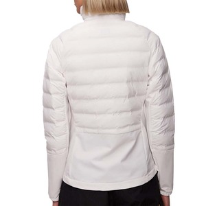Nouvelle veste hybride de streetwear d'hiver pour femmes, fermeture éclair, coupe ajustée, légère, rembourrée, col montant, coupe-vent - Product Image 4