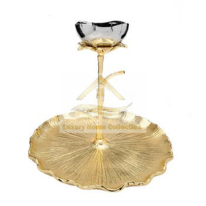 Puce de collection de luxe et trempette couleur or fournitures décoratives pour la maison en acier inoxydable de la collection de maison de luxe table à manger - Product Image 6