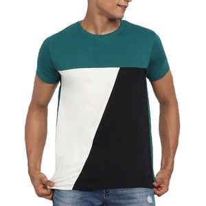 Camiseta de Hombre 100% Algodón, Cómoda, Ajustada, Informal, Moderna, de Alta Demanda, con Estampado Holgado - Product Image 1
