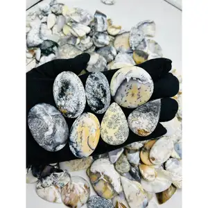 Cristaux de quartz en vrac en gros Agates dendrétiques de guérison Pierres précieuses en vrac pour l'exportation de l'Inde