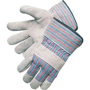 Guantes DE SEGURIDAD canadienses de piel de vaca dividida, suaves, cómodos, de alto rendimiento, industriales, de uso diario, guantes de trabajo - Product Image 1