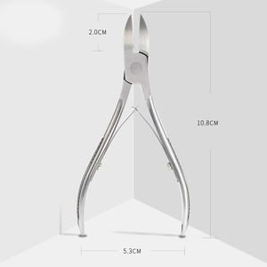 Coupe-cuticules personnalisé 2026, ciseaux en acier inoxydable, pince à épiler, coupe-peau morte, coupe-ongles - Product Image 5