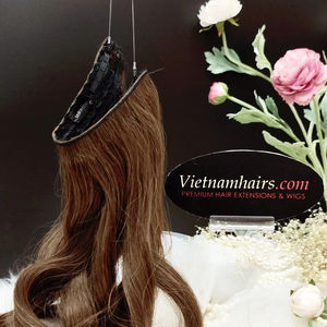 2025 vente chaude de haute qualité Extensions de cheveux vietnamiens pour cuticule vague Curl Remy Bundle droite Yaki Machine Double trame - Product Image 1