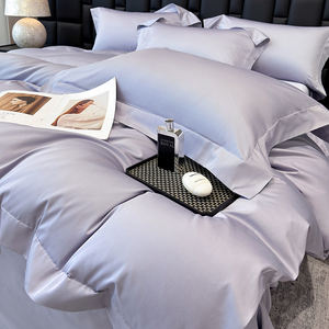 Cotton Duvet Cover Pillowcases Customized Over <strong>Sized</strong> <strong>Deep</strong> Pocket <strong>Fitted</strong> <strong>Sheet</strong> <strong>King</strong> Bedding Set - Product Image 5