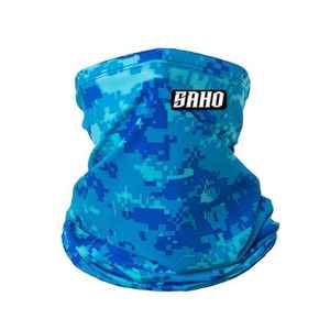 Lightweight GAA <b>snood</b> neck warmer with sublimated logos warm <b>fleece</b> interior and OEM MOQ Pakistan production - Product Image 1