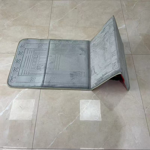 Alfombra de oración musulmana, Tapis islámico, alfombras turcas de Pakistán, alfombras de espuma suave y gruesa, decoración personalizada de terciopelo plegable - Product Image 3