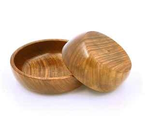 Ensaladera de mezcla de madera de acacia natural, cuenco de madera para frutas y ensaladas de primera calidad para uso doméstico y hotelero - Product Image 5