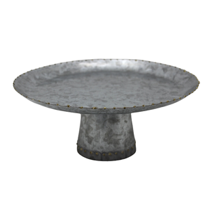 Venta caliente soporte de pastel de hierro lavado blanco acabado soporte de estilo moderno para cocina y Decoración de mesa hecha a mano - Product Image 5