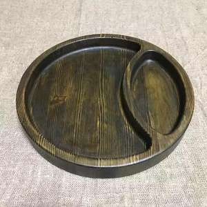 High Quality Acacia Wood Serving Tray <b>Decorative</b> Trays for Livingroom and Kitchen Made in Vietnam - Product Image 2