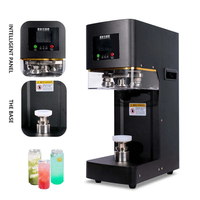 Machine de scellage automatique de canettes de table pour toutes les capacités de canettes en PET avec couvercle en aluminium pour usage commercial