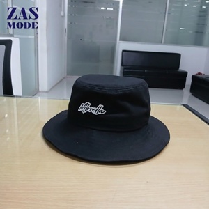 Hot Selling Customizable Denim Bucket Hat for Adults Distressed Summer Fisherman Design Wide Cotton Visor Rope Fishing Unisex - Product Image 1