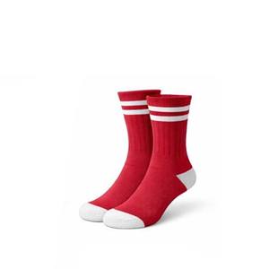 Chaussettes de sport unisexes en tricot OEM, 100% coton, haute élasticité, séchage rapide, légères, confortables, respirantes - Product Image 1