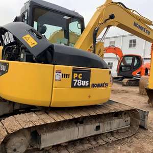 Excavatrice d'occasion Komatsu PC78US, excavatrice d'occasion PC70, excavatrice hydraulique à chenilles de 7 tonnes, petite excavatrice d'origine japonaise - Product Image 1