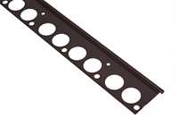 Profil de nez de marche Renoplast V moderne en aluminium étanche à simple bordure pour escaliers, drainage, sols en résine, balcon/terrasse 5