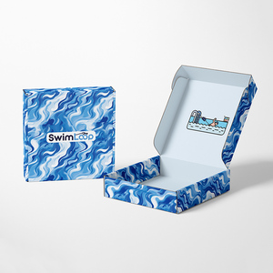 Nhà Sản Xuất Lớn Màu In Hộp Các Tông Gửi Thư Hộp Trang Phục Sóng Tùy Chỉnh Vận Chuyển Hộp Với Logo Bao Bì - Product Image 1