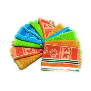 Pure Cotton Kitchen Napkins Custom <b>Embroidered</b> Quick Dry With Private Logo Indian Exporter - Product Image 1