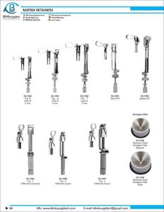 Retenedor de matriz restauradora dental con protector de mejillas | Retenedor de banda de matriz universal | Retenedor de matriz de marfil - Product Image 5