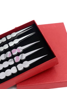 Pince à épiler en acier inoxydable de haute qualité avec votre propre logo personnalisé - Product Image 2