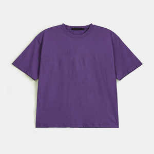Super Heavy Oversized Drop Shoulder Camiseta cuello redondo antiarrugas algodón 2025 Boxy Fit camiseta para hombres en precio asequible - Product Image 3