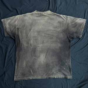 Haute qualité impression personnalisée Logo lourd sonnerie chemise recadrée coton pleine impression soleil fané graphique sonnerie t-shirt pour hommes - Product Image 2