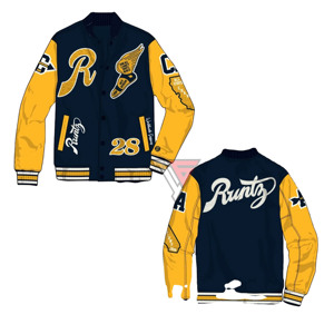 Wholesale Custom Men's Woolen Varsity Baseball <b>Jacket</b> Long Sleeve Winter Wear with Embroidered Chenille <b>Patches</b> - Product Image 1