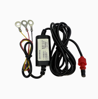 Kit de Cableado para Cámara de Motocicleta OEM con Protección de Bajo Voltaje y Polaridad Inversa, Cable de Alimentación para Vehículo a Prueba de Agua 3P