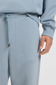 Sudadera con Capucha Azul Polvoriento para Hombre y Pantalones Deportivos a Juego, Conjunto Deportivo, Ropa al por Mayor OEM ODM - Product Image 6