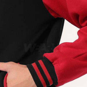 เสื้อแจ็คเก็ตฤดูหนาวสไตล์ไฮสตรีทสำหรับผู้ชาย แห้งเร็ว ระบายอากาศได้ดี ลายตัวอักษร โลโก้สั่งทำ ผสมขนสัตว์ ผลิตโดยตรงจากปากีสถาน คุณภาพสูง - Product Image 4