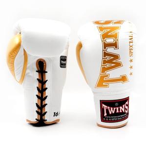 ถุงมือชกมวยแบบผูกเชือก Twins รุ่นสั่งทำสีได้ คุณภาพสูง ถุงมือชกมวยสำหรับการแข่งขัน Twins ดีไซน์ใหม่ - Product Image 1