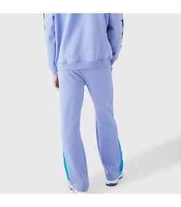 Ensemble de pantalons vieillis personnalisés pour hommes, survêtement bleu délavé au soleil et à l'acide, survêtement à capuche et pantalon de survêtement évasé pour hommes, survêtement - Product Image 4