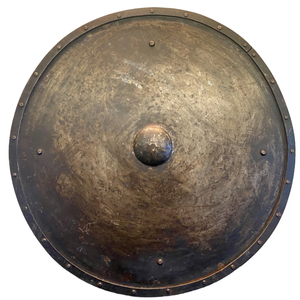 Escudo de estilo película prop recreación medieval lucha decoración de pared escudo artículos dotados para amantes de la guerra - Product Image 1